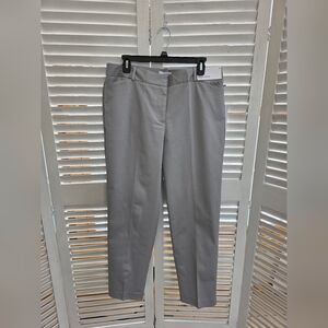 Liz Claiborne 'Emma' Ankle Length Mid-Rise Women's Pants Size 12